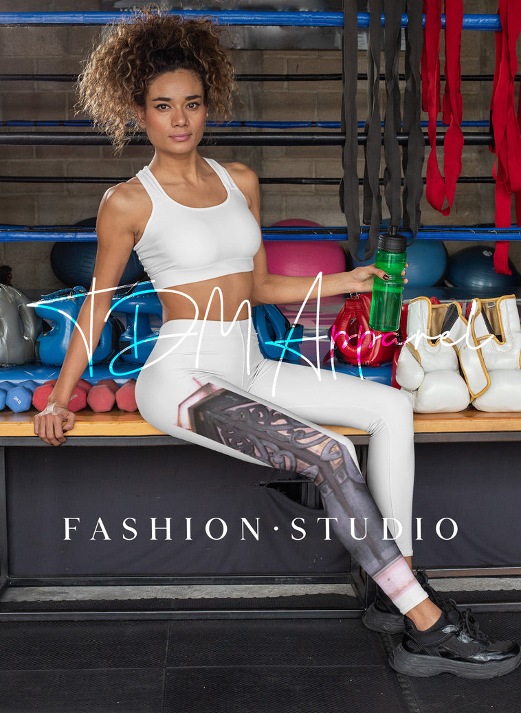 Door of Truth - athletic leggings.