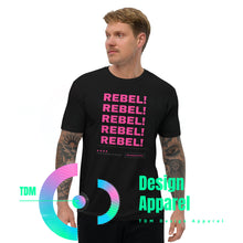 Load image into Gallery viewer, Rebel ❣ Fitted Cotton Tshirt.