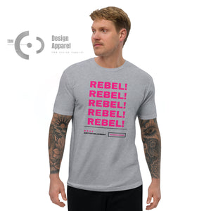 Rebel ❣ Fitted Cotton Tshirt.