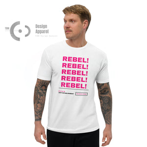 Rebel ❣ Fitted Cotton Tshirt.
