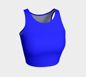 Colorado Sky Blue Athletic Crop Top