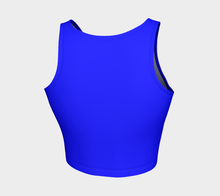 Load image into Gallery viewer, Colorado Sky Blue Athletic Crop Top