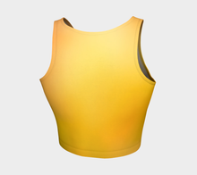 Load image into Gallery viewer, Sunrise - athletic crop top.