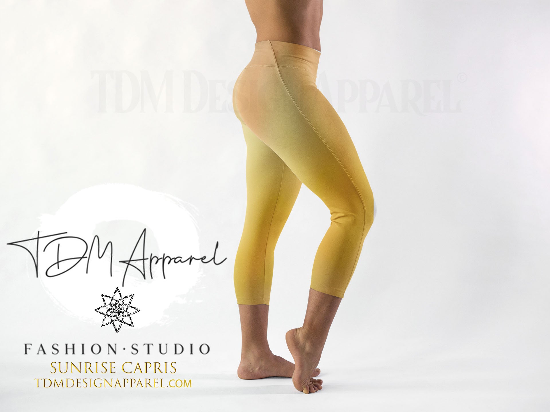 Sunrise - athletic capris. – TDM Design Apparel