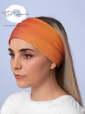 Sunset -  headband/ neck gaiter.
